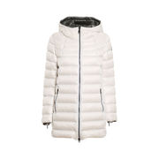 PIUMINO LUNGO CON CAPPUCCIO Donna Bianco PIUMINO LUNGO CON CAPPUCCIO Donna Bianco