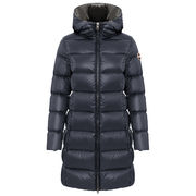 PIUMINO LUNGO CON CAPPUCCIO Donna Navy Dark Steel PIUMINO LUNGO CON CAPPUCCIO Donna Navy Dark Steel