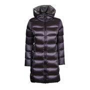 PIUMINO LUNGO CON FULLZIP E CAPPUCCIO Donna Grigio PIUMINO LUNGO CON FULLZIP E CAPPUCCIO Donna Grigio