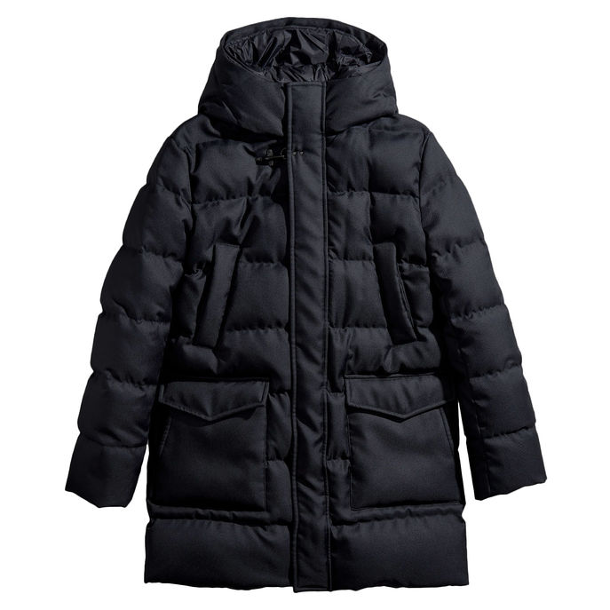 PIUMINO LUNGO GARN CHILL Uomo Blu Petrolio