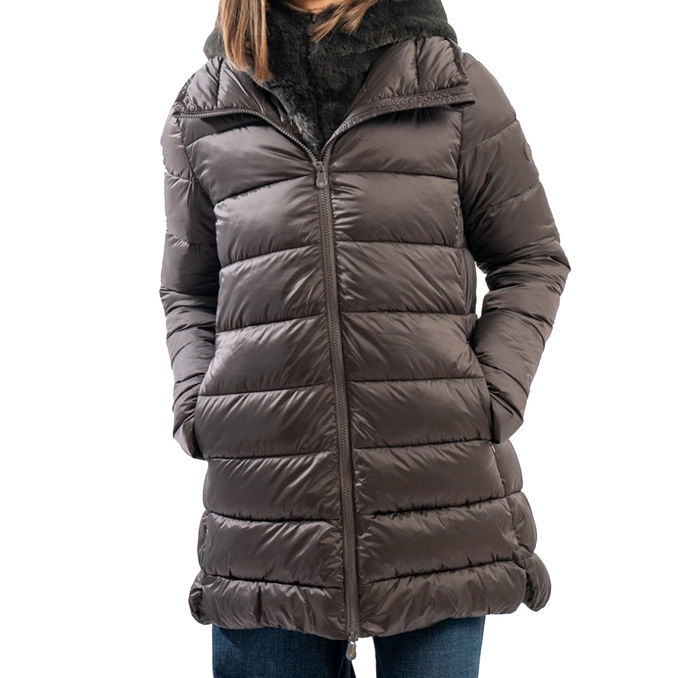 PIUMINO MATILDA Donna Brown Black