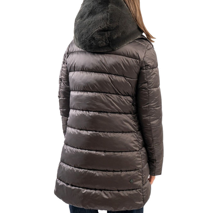 PIUMINO MATILDA Donna Brown Black