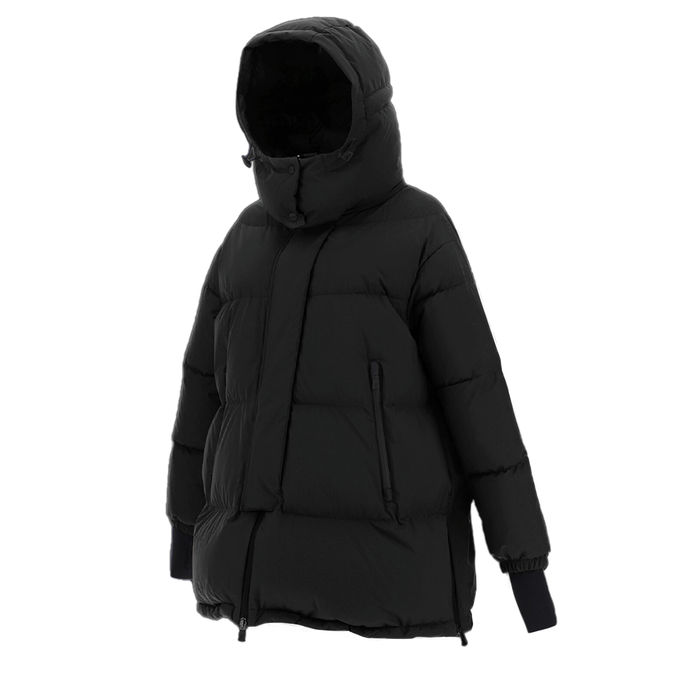 PIUMINO OVERSIZE LAMINAR GORE-TEX WINDSTOPPER Donna Nero