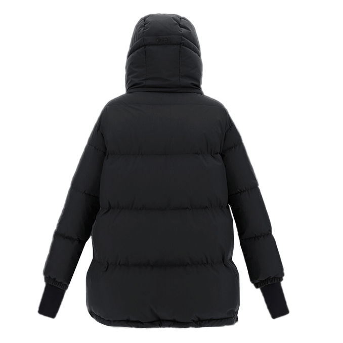 PIUMINO OVERSIZE LAMINAR GORE-TEX WINDSTOPPER Donna Nero
