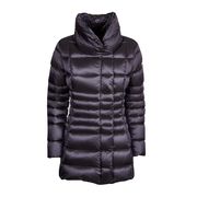 PIUMINO SCIANCRATO CON ZIP LATERALE E COLLO ALTO Donna Grigio PIUMINO SCIANCRATO CON ZIP LATERALE E COLLO ALTO Donna Grigio