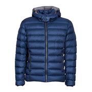 PIUMINO SEMILUCIDO MANOPESCA CON CAPPUCCIO STACCABILE Uomo Navy iron PIUMINO SEMILUCIDO MANOPESCA CON CAPPUCCIO STACCABILE Uomo Navy iron