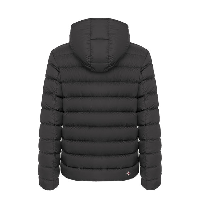 PIUMINO SPORTIVO CON CAPPUCCIO STACCABILE Uomo Vulcan Nero