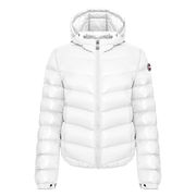 PIUMINO SUPER LUCIDO EFFETTO LACCATO Donna Bianco PIUMINO SUPER LUCIDO EFFETTO LACCATO Donna Bianco