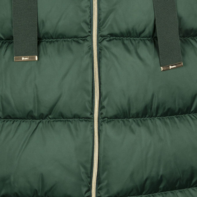 PIUMINO SVASATO Donna Verde Collage