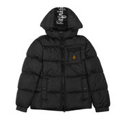 PIUMINO THERMORE CON CAPPUCCIO Bambino Nero PIUMINO THERMORE CON CAPPUCCIO Bambino Nero