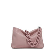 POCHETTE BRENDA IN PELLE CON CATENA IN RESINA Donna Ninfea POCHETTE BRENDA IN PELLE CON CATENA IN RESINA Donna Ninfea