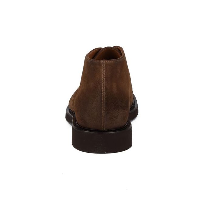 POLACCHINO SCAMOSCIATO EFFETTO USED Uomo Tabacco Testa di moro