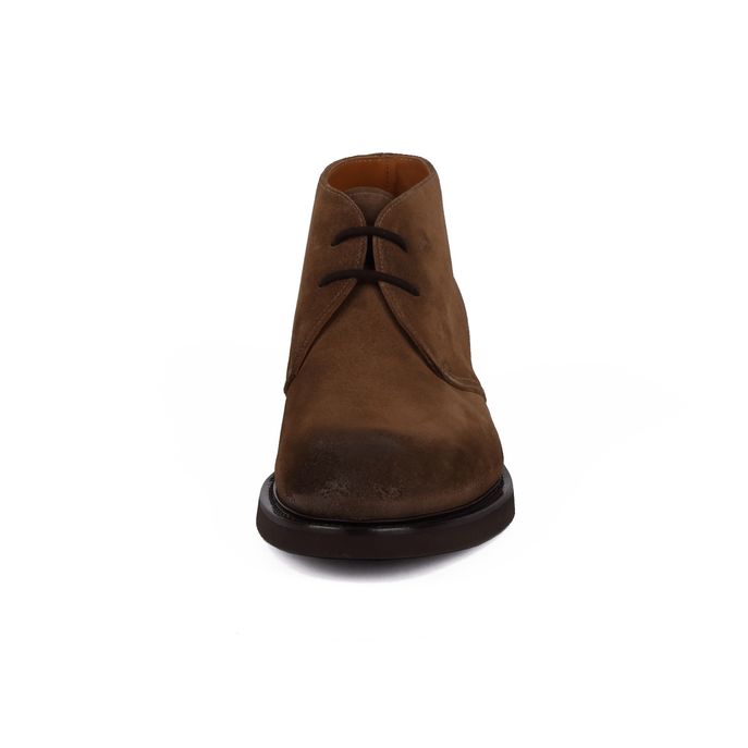 POLACCHINO SCAMOSCIATO EFFETTO USED Uomo Tabacco Testa di moro