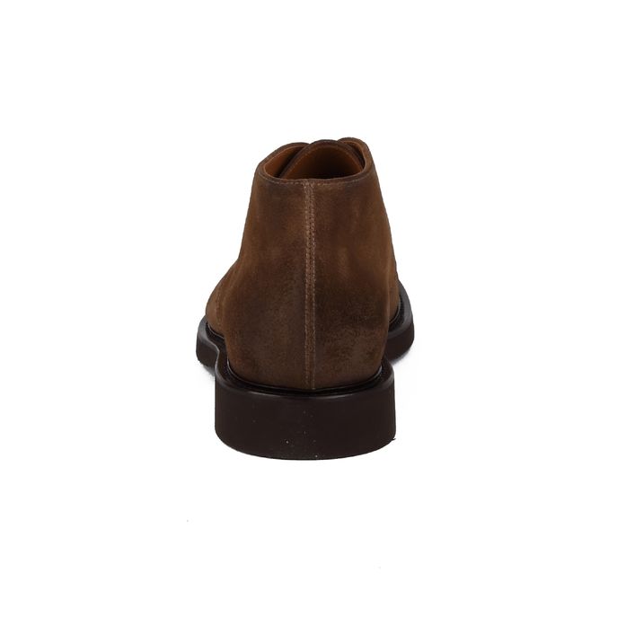 POLACCHINO SCAMOSCIATO EFFETTO USED Uomo Tabacco Testa di moro