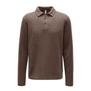 POLO 3 BOTTONI IN PILE Uomo Brown POLO 3 BOTTONI IN PILE Uomo Brown