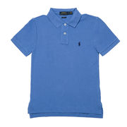 POLO BOY SLIM FIT IN COTONE PIQUET Bambino Blue POLO BOY SLIM FIT IN COTONE PIQUET Bambino Blue