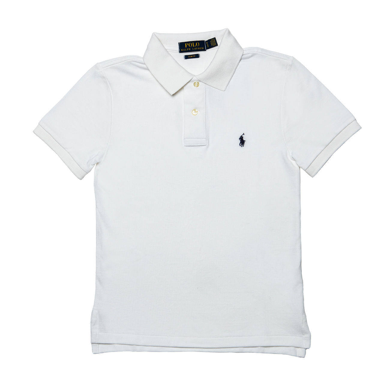 Polo in piqué di cotone Slim-Fit Ralph Lauren Bambino Abbigliamento Top e t-shirt T-shirt Polo 