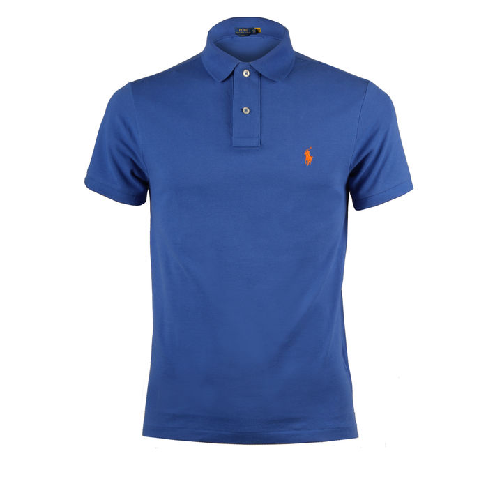POLO COTONE PIQUET SLIM Uomo Newirisblue