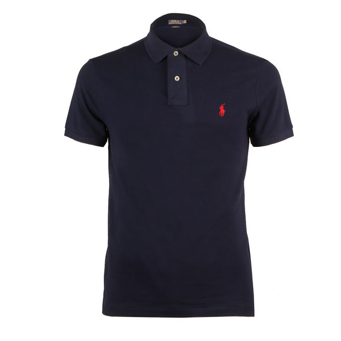 POLO COTONE PIQUET SLIM Uomo Newportnavy