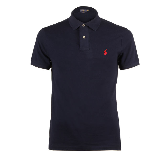 POLO COTONE PIQUET SLIM Uomo Newportnavy