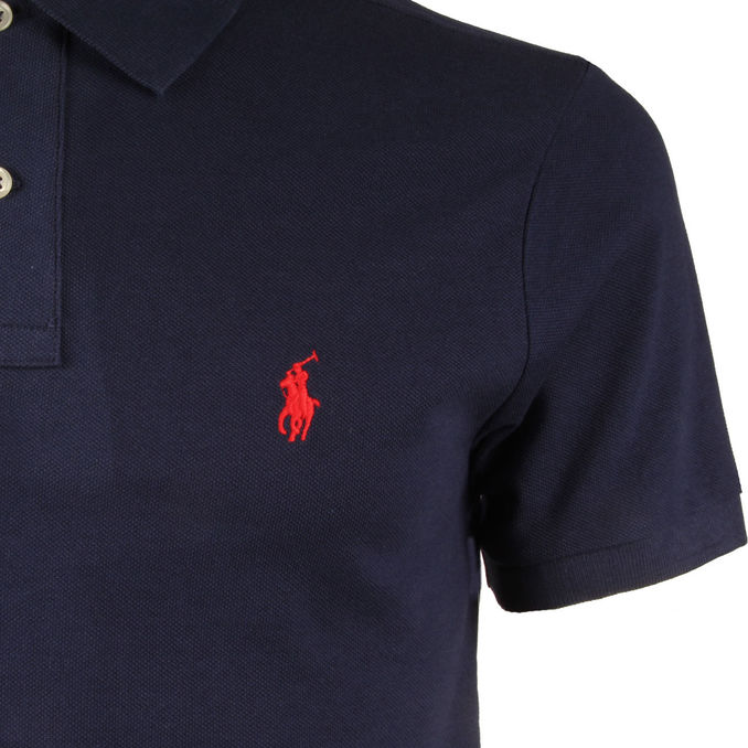 POLO COTONE PIQUET SLIM Uomo Newportnavy