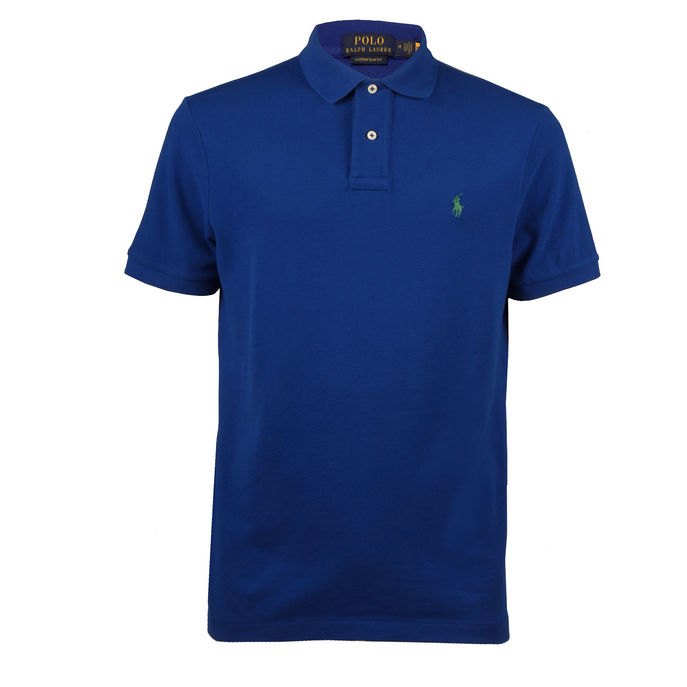 POLO CUSTOM SHORT SLEEVE Uomo Sapphire Star