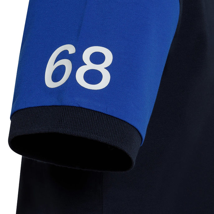 POLO FLUO COLLECTION Uomo Navy Blue