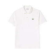 POLO IN COTONE PETIT PIQUÈ Uomo Bianco POLO IN COTONE PETIT PIQUÈ Uomo Bianco