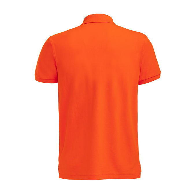 POLO IN COTONE PIQUET SLIM Uomo Orange