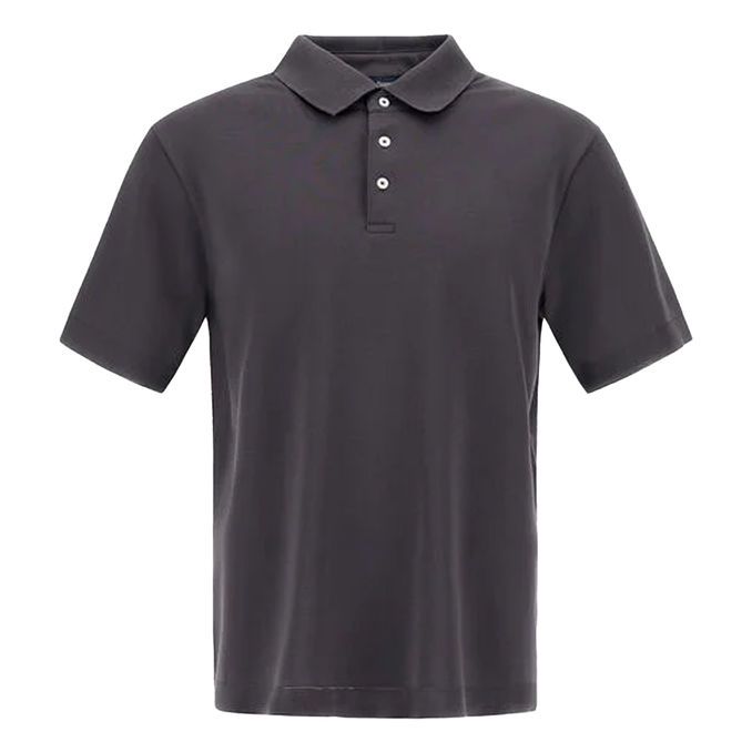 POLO IN JERSEY EFFETTO MAGLIA