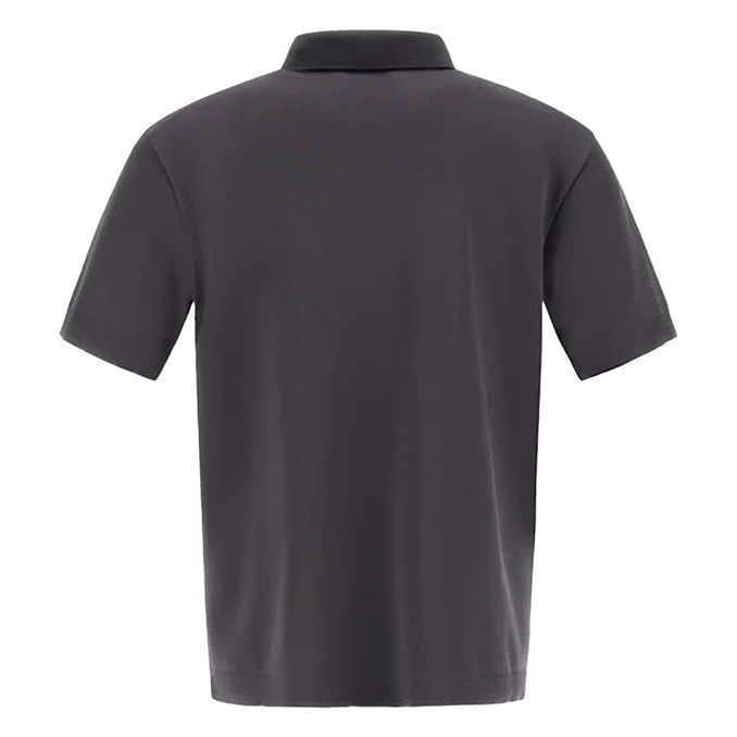 POLO IN JERSEY EFFETTO MAGLIA