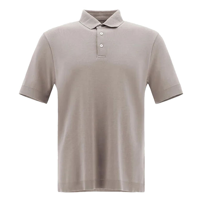 POLO IN JERSEY EFFETTO MAGLIA