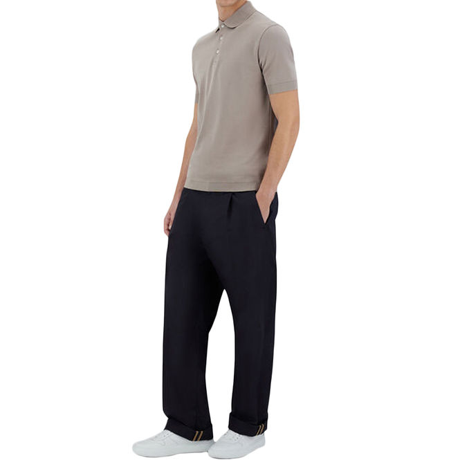 POLO IN JERSEY EFFETTO MAGLIA