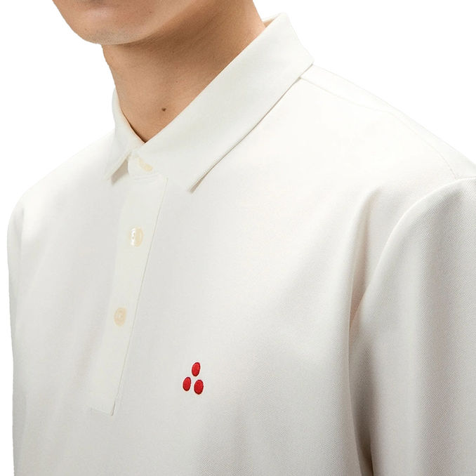 POLO IN PIQUE' DI COTONE STRETCH