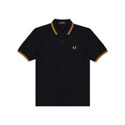POLO IN PIQUET CON INSERTI A CONTRASTO Uomo Navy Gold POLO IN PIQUET CON INSERTI A CONTRASTO Uomo Navy Gold