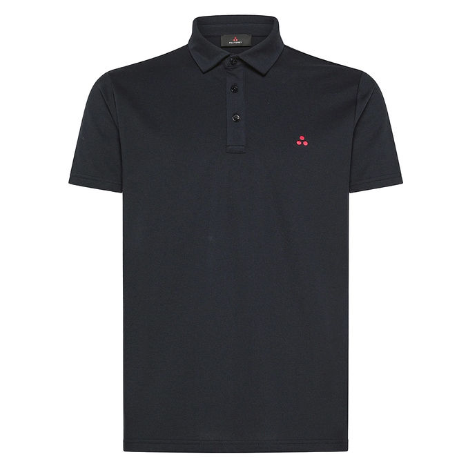 POLO IN PIQUET DI COTONE STRETCH