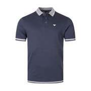 POLO JERSEY FONDO BORDINO Uomo Inchiostro India POLO JERSEY FONDO BORDINO Uomo Inchiostro India
