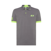 POLO LOGO FLUO Uomo Inchiostro  POLO LOGO FLUO Uomo Inchiostro