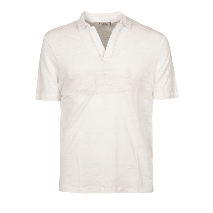 POLO LOGO Uomo Bianco