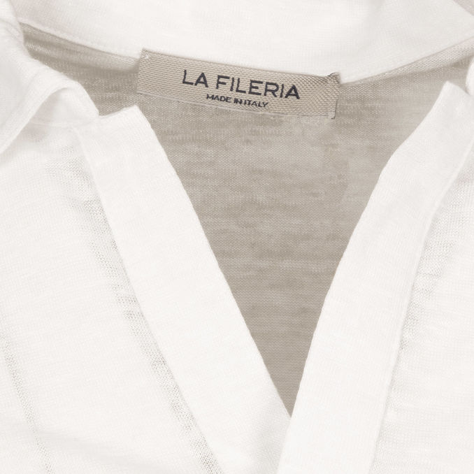 POLO LOGO Uomo Bianco