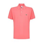 POLO MEZZA MANICA IN COTONE PIQUET CLASSIC FIT Uomo Rosa corallo POLO MEZZA MANICA IN COTONE PIQUET CLASSIC FIT Uomo Rosa corallo