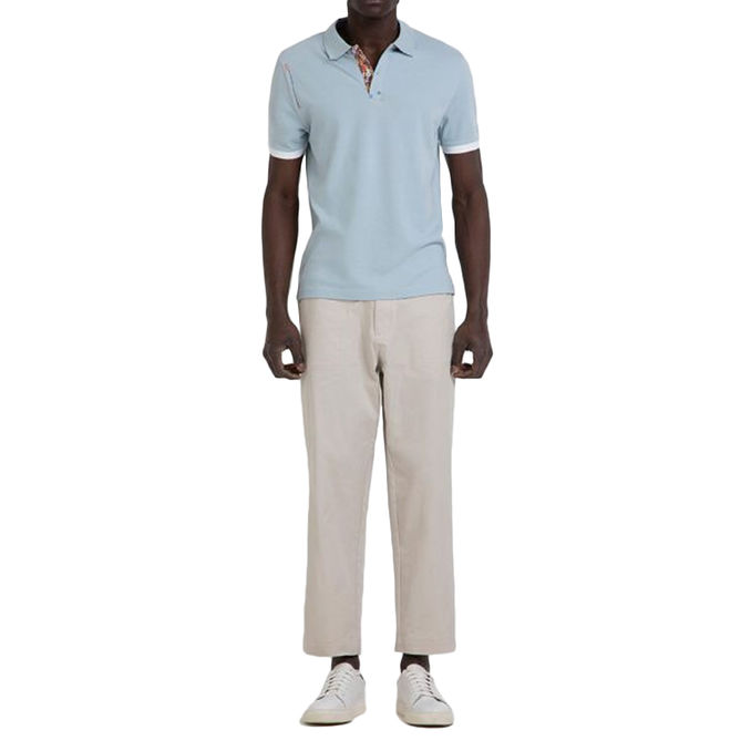 POLO MEZZA MANICA PIQUET CON RICAMI