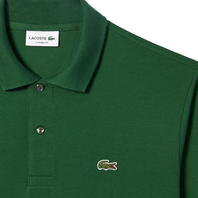 POLO PIQUET CLASSIC FIT Uomo Verde