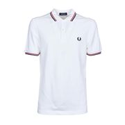 POLO PIQUET CON DOPPIO PROFILO A CONTRASTO Uomo Bianco Rosso Navy POLO PIQUET CON DOPPIO PROFILO A CONTRASTO Uomo Bianco Rosso Navy
