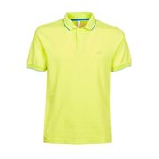 POLO PIQUET CON PROFILI SOTTILI Uomo Giallo limone POLO PIQUET CON PROFILI SOTTILI Uomo Giallo limone