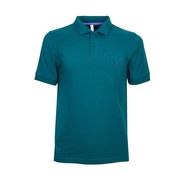 POLO PIQUET CON TASCHINO E COLLETTO FANTASIA Uomo Verde inglese POLO PIQUET CON TASCHINO E COLLETTO FANTASIA Uomo Verde inglese