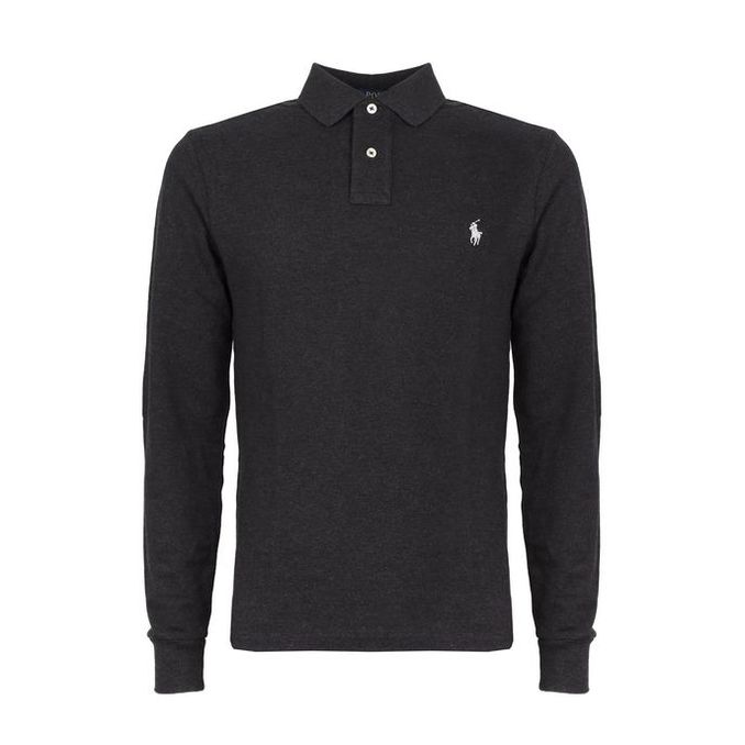 POLO PIQUET Uomo Grigio