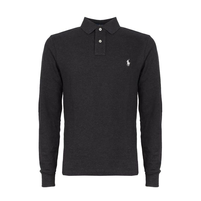 POLO PIQUET Uomo Grigio