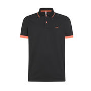 POLO PROFILI FLUO Uomo Nero POLO PROFILI FLUO Uomo Nero