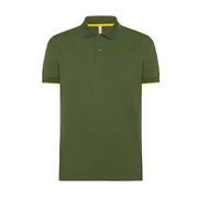 POLO PROFILI SUL COLLO Uomo Verde POLO PROFILI SUL COLLO Uomo Verde